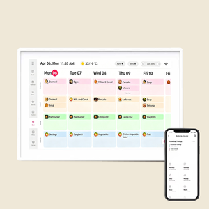 Calendario Inteligente Moderno con Pantalla Táctil de 10 Pulgadas, Calendario Digital Wifi, Sincronización en la Nube Android, Organizador Familiar, Tabla de Tareas, para Pared o Escritorio - Product Image 1
