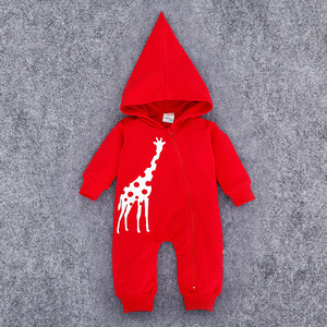 Export Baby Clothes Toddlers Baby Romper Hooded Jumpsuit of Free Sample - Product Image 3