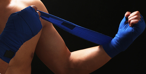 ผ้าพันมือสำหรับต่อยมวยกึ่งยืดหยุ่นสำหรับการฝึก MMA และฟิตเนส - Product Image 5