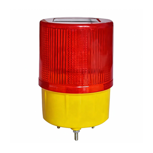 Luce di Segnalazione Solare Modello 01 per Gru a Torre, Barriera Stradale, Luce Lampeggiante di Sicurezza Notturna per Cantieri - Product Image 3