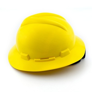 Casque de sécurité CITICITY V-Gard à visière intégrale en HDPE, protection de la tête, casque de chantier industriel en ABS - Product Image 2