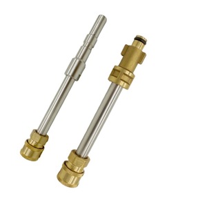 Pistolet de lavage haute pression pour voiture avec distributeur de mousse PA, adaptateur rapide 1/4'' en acier inoxydable, connecteur italien 180° - Product Image 5