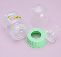 Biberon de lait pour bébé 50ML sans BPA biberon PP à col large avec motif de dessin animé pour bébé de 0 à 12 mois