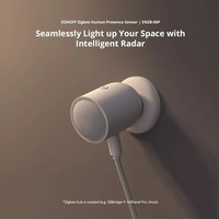 Détecteur de présence humaine intelligent Zigbee Wi-Fi SNZB-06P avec radar 5.8G, commande vocale et contrôle par application pour hôtels et maisons