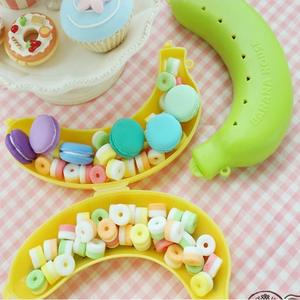 Scatola portaoggetti a Banana per viaggi all'aperto custodia protettiva per Banana carina contenitore per viaggio all'aperto porta <span class=keywords><strong>frutta</strong></span> per pranzo all'aperto - Product Image 6