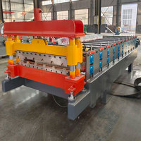 Machine de formage de panneaux de toiture monocouche 840, machine de fabrication de tôles de toiture, profilés IBR, formage à froid