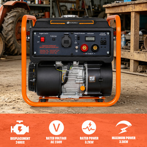 Home Use <b>Gasoline</b> Welding Generator3.2kw 3.5kw 4-Stroke Air-Cooled Engine 240CC 230V Lightweight - Product Image 4