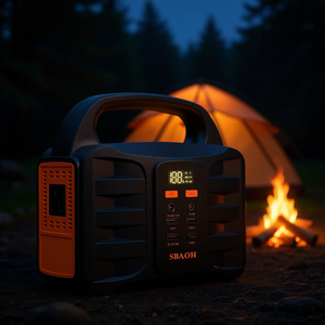 Portable Power Station 150W 155Wh 42000mAh 110V AC DC Lithium <b>Battery</b> Outdoor Camping Emergency <b>Backup</b> - Product Image 2