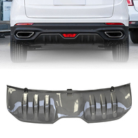Garniture de pare-chocs arrière en plastique ABS noir brillant Geely Coolray, état neuf, garniture de protection extérieure, marque Srumdy, fixation par boulons, 2022- 1