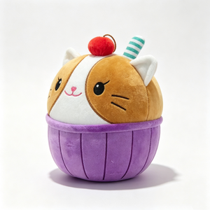 Peluche chat cupcake personnalisée, peluche chat dessert, peluche chat cupcake, peluche chat sur le thème de la nourriture, chat cupcake mignon - Product Image 2