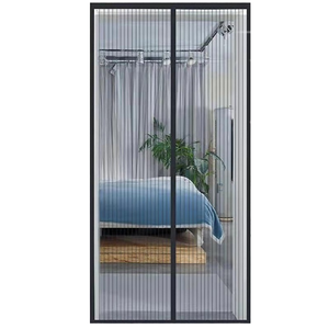 XinLan all'ingrosso camera da letto magnetica tenda porta a strisce Anti-mosca zanzara maglia tenda - Product Image 1
