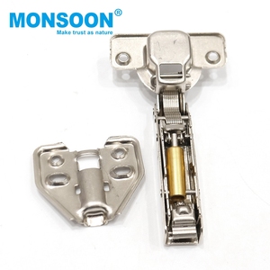 Phụ Kiện Nội Thất Trung Quốc Bản Lề Che Giấu Phần Cứng Nhỏ Gọn Chồng Chéo Nửa Thủy Lực Bản Lề Tủ Đóng Mềm 35 Mm 105 Độ - Product Image 6