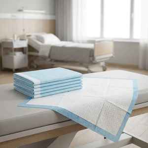 Tappetini Monouso per Letto, Impermeabili, ad Alta Assorbenza, Protezione per Incontinenza, Biodegradabili, per Assistenza Infermieristica - Product Image 4