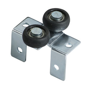 Junaobao cửa trượt con lăn nhựa trên phụ kiện giá rẻ đồ nội thất phần cứng con lăn bánh xe lăn cho đồ nội thất - Product Image 1