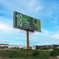 Panneau d'affichage extérieur Tri-vision | Affichage publicitaire rotatif