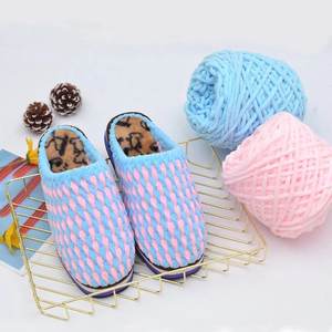 Vasto Stock colorato premium poliestere ciniglia chunky <span class=keywords><strong>yan</strong></span> per maglieria <span class=keywords><strong>a</strong></span> mano - Product Image 4