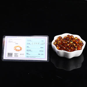 Jingde Jewelry Offre Ambra Naturale, <span class=keywords><strong>Copal</strong></span>, Perle a Fiore, Bracciali con Perle Sciolte, Collane, Accessori Fai-da-Te, Rotondi - Product Image 4