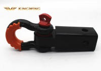 Pièces de remorque tout-terrain, manilles de remorquage 3/4" 4,75t en acier au carbone type US avec goupille à vis pour applications minières