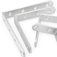 Support d'angle en acier inoxydable HRT en forme de L, accessoires de meubles, raccords de meubles, connecteur de meubles