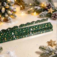 Supports de Mahjong de Noël Exquis, Règles de Mahjong pour le Divertissement, 4 Styles Disponibles et Sélection Mixte