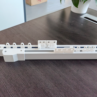Système de rail motorisé intelligent pour rideaux électriques Wifi, compatible avec Google Assistant et Alexa