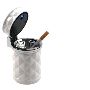 Diamond Ashtray A2757 Flip Car Ashtray With Led Light Portable Automotive Plastic Multi Functional - Product Image 3