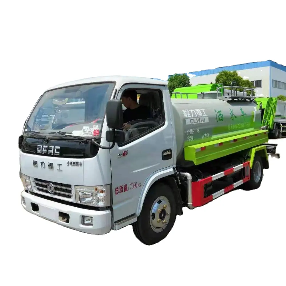 5000 litre sulama arabası su püskürtücü kamyon