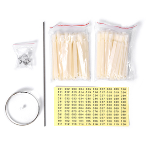 120 Puntas de Uñas Acrílicas Falsas Desmontables en Forma de Abanico Giratorio de ABS para Exhibición, Muestras de Color, Prueba de Esmalte en Gel y Práctica - Product Image 5