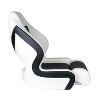 SINO noir blanc pliant pont siège bateau pêche Marine matériel accessoires Pro coulée bout à bout chaise vélo Marine fournitures