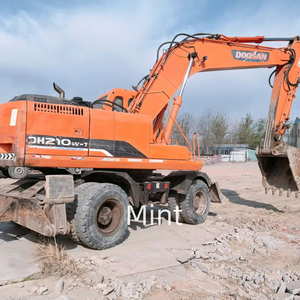 Excavatrice d'occasion Doosan Excavatrice sur pneus DH210W-7 à vendre Doosan 210 Fabriqué en Corée à vendre à bas prix - Product Image 1
