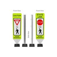 WB110 Vente en gros Borne flexible Anti-impact Borne réfléchissante Delineator Post Rebond Avertissement Traffic Post