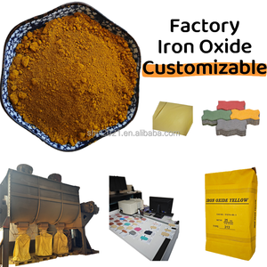 Oxit sắt sắc tố màu vàng (86% Fe2O3) dung dịch kiềm nước không hòa tan Ethanol; axit loãng hòa tan nhẹ - Product Image 2