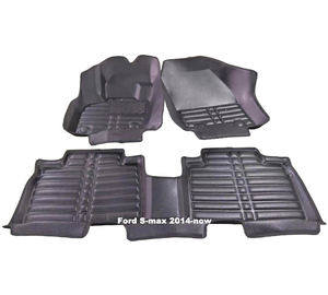<span class=keywords><strong>Tappetini</strong></span> Auto Antiscivolo BORNSLLER Set Completo 5D in PVC/PU per <span class=keywords><strong>Ecosport</strong></span> - Product Image 3