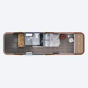 Gran oferta, cápsula espacial moderna movible, cápsula de oficina, edificio de oficinas prefabricada para casa pequeña, escuela, centro comercial, Hotel, uso al aire libre - Product Image 4