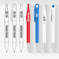 Cadeau promotionnel stylo à bille à sublimation noir bleu couleurs complètes impression UV Caneta stylos avec logo personnalisé stylo à bille promotionnel