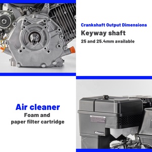 Mesin Bensin OHV 19.5 Hp 4 Langkah Silinder Tunggal Tipe V untuk Pompa Air, Generator, Industri, dan Mesin Kapal - Product Image 6