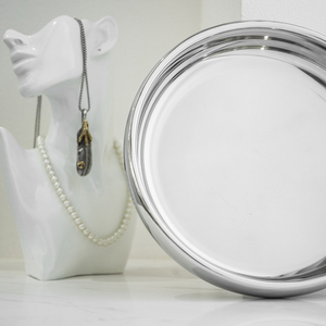 Plato de fruta de acero inoxidable 304 de estilo nórdico, modelo Simple, cesta de frutas para Casa Alemana, plato de joyería de Metal clásico, decoraciones - Product Image 2