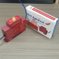 Extincteur aérosol à fixation rapide QHECO CE, prix usine, 10g 20g 30g 40g, adapté aux équipements sur rail DIN et aux équipements électriques