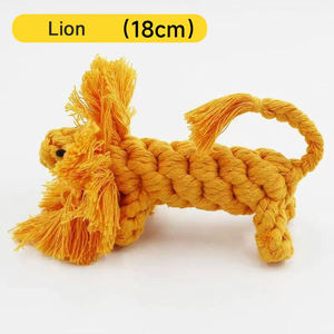 High Quality Teeth Cleaning Bite Resistant Molar Chew Cotton Rope Elephant-shaped Pet Dog <b>Toy</b> - Product Image 3