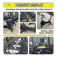 OKPRO Bicicleta de Ejercicio Comercial para Gimnasio, Bicicleta de Resistencia con Ventilador, Bicicleta de Asalto, Bicicleta de Viento para Ejercicio