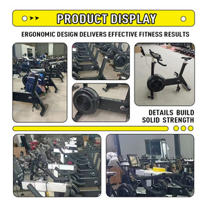 OKPRO Vélo <span class=keywords><strong>d</strong></span>'Assistance Commercial Professionnel à Résistance par Vent pour Fitness et Entraînement en Salle de Sport - Product Image 6