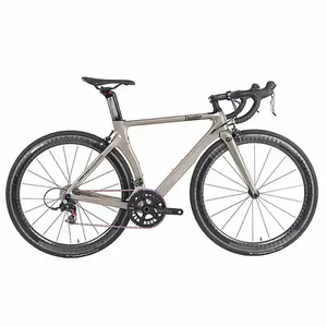 Venda quente plana black road bike diamante bicicleta tubo para homens estrada bicicleta