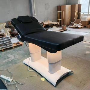 Luxury Modern Gold <b>Electric</b> Collapsible Spa Facial Massage Bed for Estheticians Beauty Salon Lash Bed Living Room Bedroom Hotel - Product Image 4
