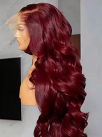 Perruques en cheveux humains ondulés densité 250, pré-épilées, pré-coupées, bonnet 3D avec nœuds blanchis, sans colle, pour femme