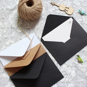 Tarjetas de Invitación de Boda de Diseño Personalizado y Alta Calidad con <span class=keywords><strong>Sobres</strong></span>, Papel de Invitación de Boda de Lujo - Product Image 2