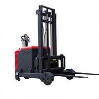 Stacker Crane Industri, Penumpuk Pallet Otomatis, Stacker Crane Berpemandu Rel Gudang, Stacker Crane Otomatis untuk Gudang ASRS
