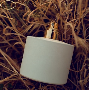 100ml Fancy Glass Cosmetic <strong>Bottle</strong> Cylinder Fragrance <strong>Perfume</strong> <strong>Bottle</strong> with 15mm Neck and Pump Sprayer Seal - Product Image 2