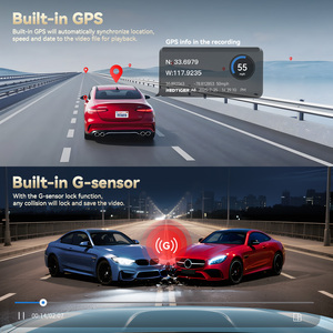 Redtiger Dealer A8 4K+1080P Front and Rear Dual <b>Dash</b> Cam Loop Recording Touch Screen Car Black Box - Product Image 6