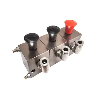 Aluminum Pneumatic Control Block/Switch/Pneumatic Control Unit, Fuel Tanker Pneumatic Control Blocks