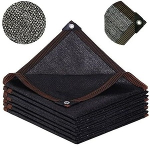 Heavy Duty Black HDPE Anti-UV <span class=keywords><strong>Sun</strong></span> <span class=keywords><strong>Shade</strong></span> <span class=keywords><strong>Net</strong></span> Agricultura Invernadero <span class=keywords><strong>Shade</strong></span> Sail Rolls - Product Image 1